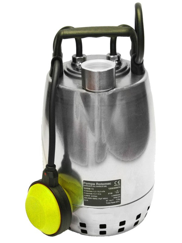 CF 45 m/mg - Mobile Entwässerungspumpe 0,45 kW/230 V mit oder ohne Schwimmer