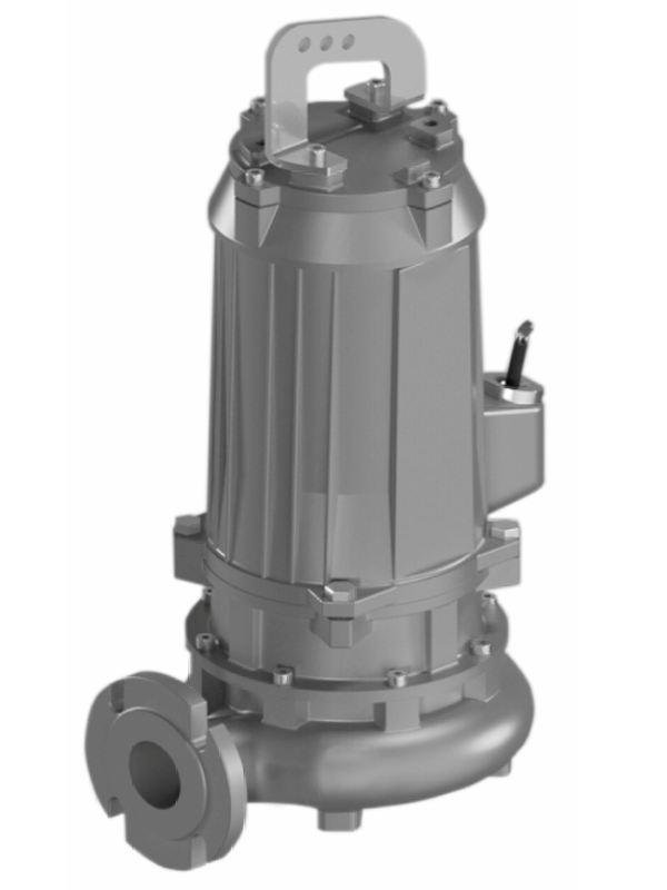 RS 659/2 - Effiziente DN65 -Abwasserpumpe mit Wirbel Wirbelscheiber/400 V - 2900 U/min