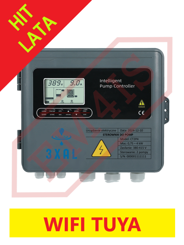 Abwasserpumpensteuerung 3XAL PRO für 1 Pumpe 230V oder 400V