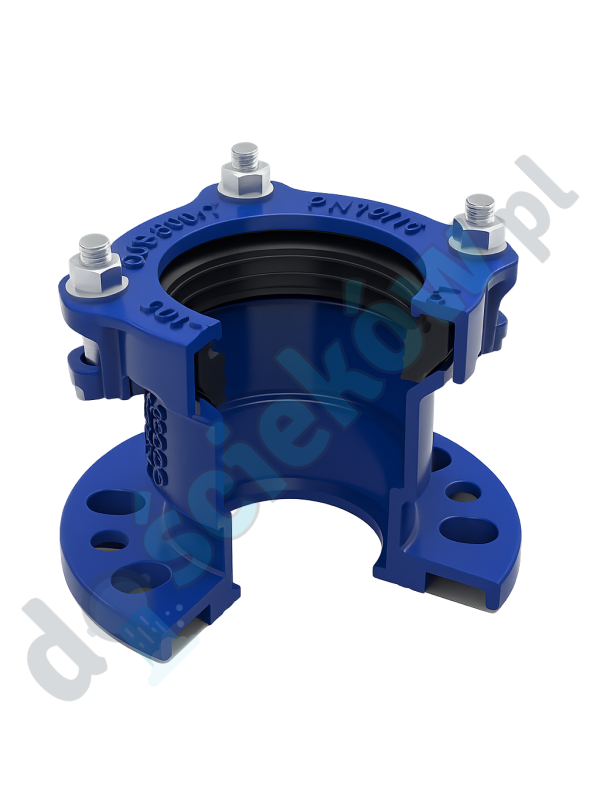 Rohr- und Flanschverbinder 3XAL ŁRK DN80 PN6 PN10 PN16