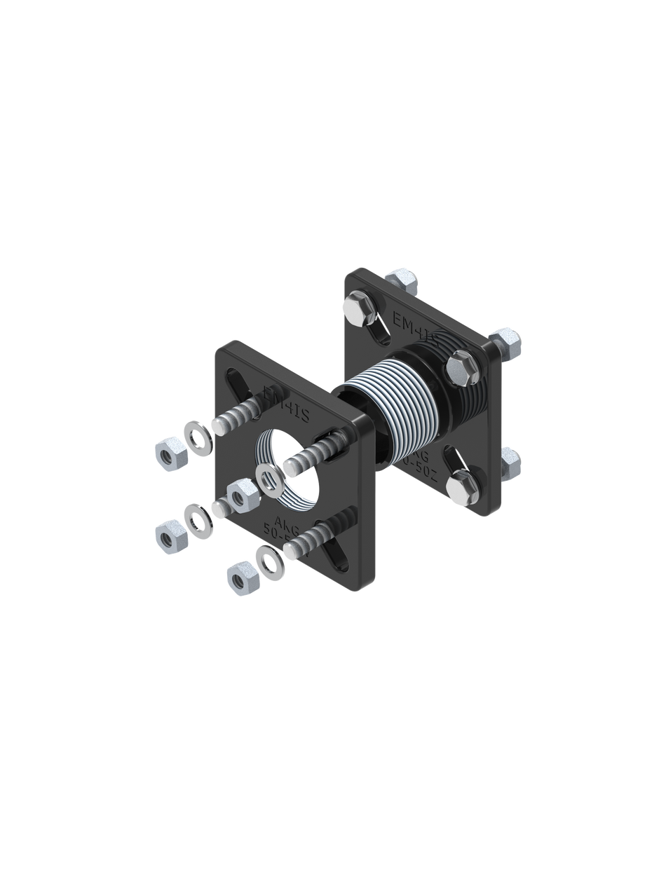 AKG 50-50W Flanschflexibler Adapter DN50 x 2 "GW für Abwasserpumpen