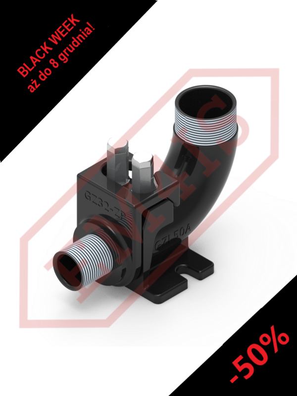 GZL50 Niedriger Kniekupplungsfuß mit 2" (2 Zoll) Außengewinde