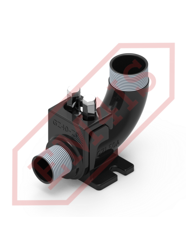 GZL50 Niedriger Kniekupplungsfuß mit 2" (2 Zoll) Außengewinde