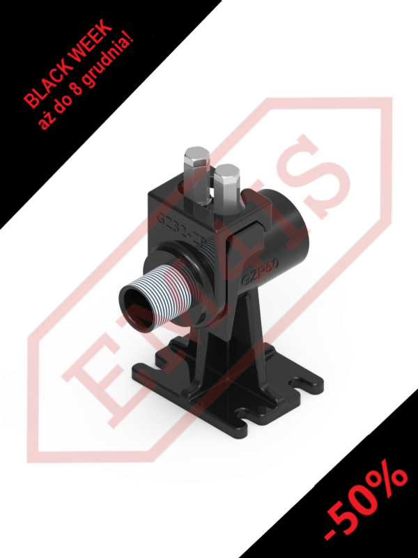 GZPW Klemme gerade mit externem Faden.