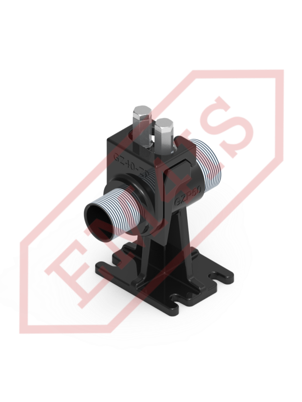 GZP -Fuß gerade mit externem Faden.