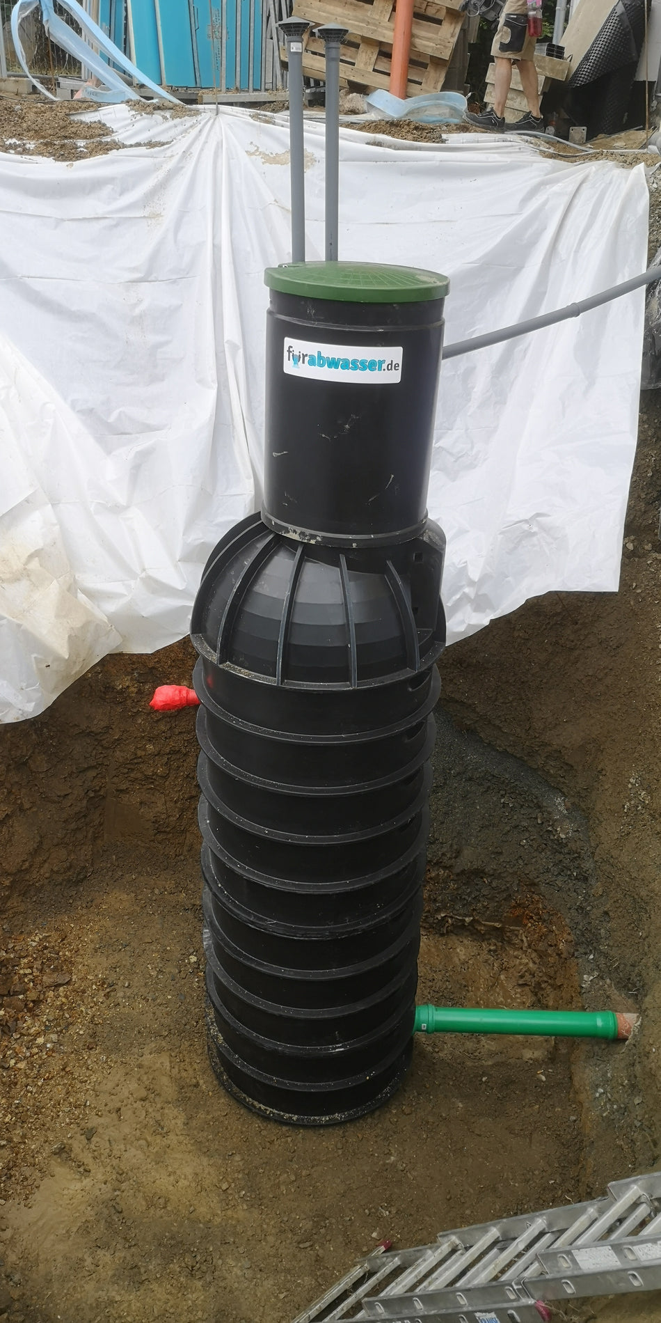 PWD8-B Regenwasserpumpstation Ø800