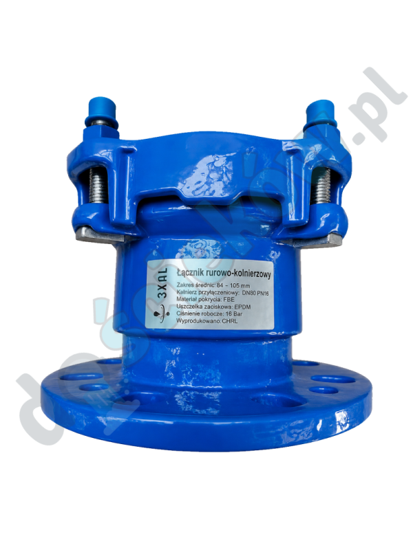 Rohr- und Flanschverbinder 3XAL ŁRK DN80 PN6 PN10 PN16