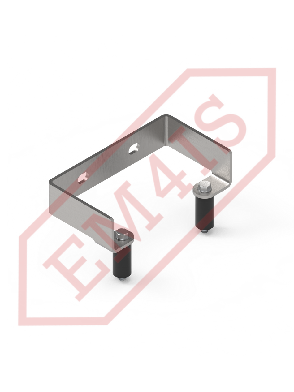 Führungsträger WP-L80 (Führungen Ø26,9x2, Abstand 80 mm) für Tauchpumpen