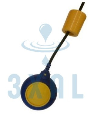 WP075E Float Switch für EPDM -Pumpe - Schwimmer mit Kabel H05RNF 3 x 0,75 mm2