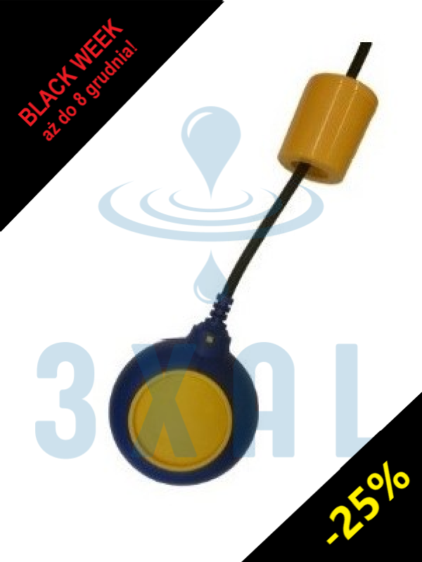 WP100E Float Switch für EPDM -Pumpe - Schwimmer mit Kabel H07RNF 3 x 1 mm2