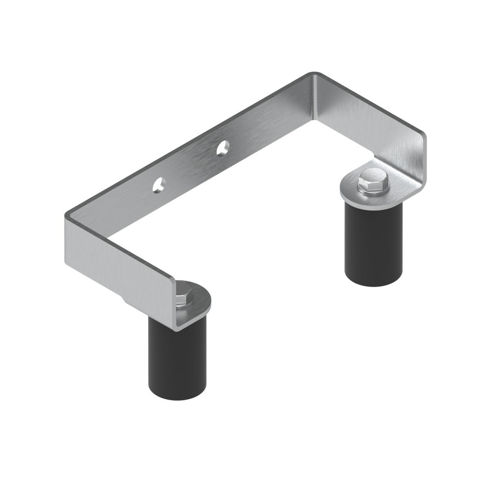 WP-H80 Guide Bracket (Ø48.3x2 Guides, Abstand 200 mm)