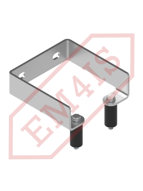 Führungsträger WP-L80 (Führungen Ø26,9x2, Abstand 80 mm) für Tauchpumpen